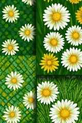 Daisy Floral Fabric