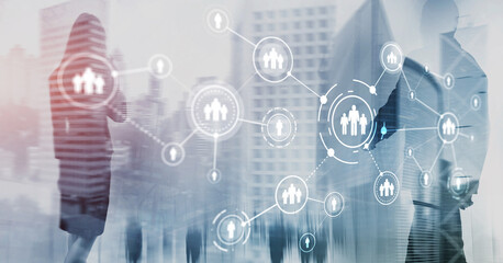 HR - Human resources management and recruitment concept 2025