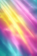 Colorful Stained Glass Abstract