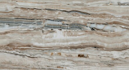 Fototapeta premium Abstract natural stone texture with earthy tones and swirling patterns