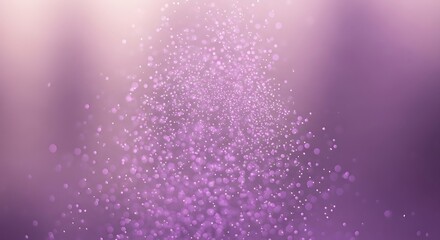 Dreamy ethereal sparkle creating a magical ambience, soft violet tone