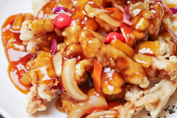 Sweet and Sour Pork ,tangsuyuk,