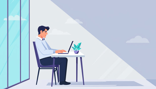 business man in cafe - Powered by Adobe