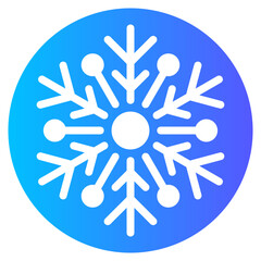 christmas gradient icon