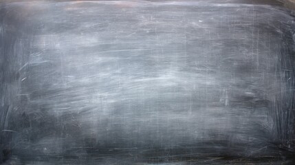 Blank chalkboard surface with subtle texture and traces of chalk dust suitable for educational and artistic backgrounds and creative projects