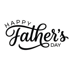 Elegant Happy Father’s Day Script