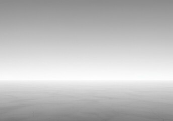 A vast, empty white space extending infinitely, suggesting eternal, unchanging duration and the absence of boundaries or limits ,void ,horizon ,concept