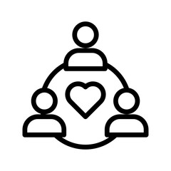 Community Care Icon Collection, Compassionate Support and Wellness Symbols for Healthcare, Nonprofits, and UI Apps