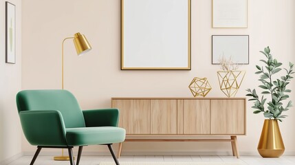 Elegant Living Room Interior