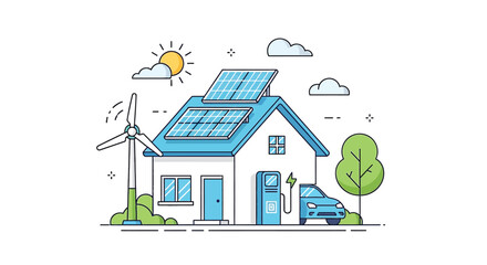 Renewable energy home