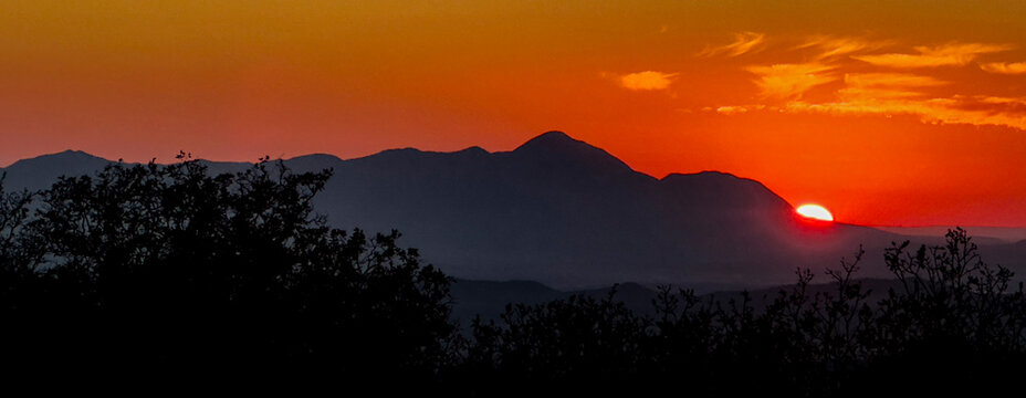 Sunset Above Sleeping Ute Range