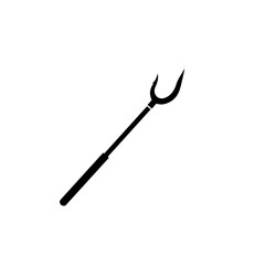 Campfire Roasting Fork Tool for Outdoor Cooking