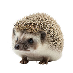 Fototapeta premium hedgehog isolated on white background