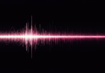 Digital waveform showing a strong signal pulse being intentionally suppressed or blanked out for noise filtering and system protection ,high ,graphical ,protection
