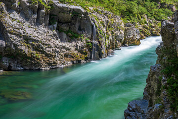 徳島県大歩危の風景