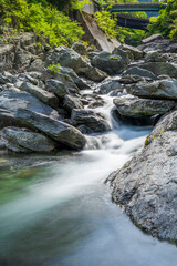 徳島県大歩危の風景