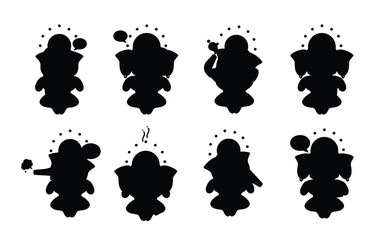 ganesh cartoon vector