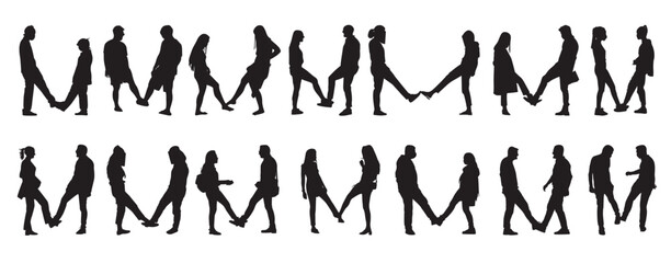 covid silhouette people 