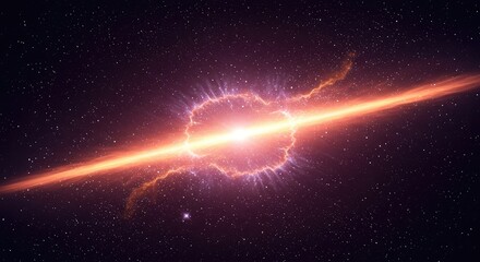 Flowing cosmic energy field creating a vibrant but undefined background template. Perfect for modern digital art and design projects ,minimal ,digital ,energy