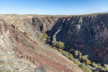 Black Canyon. Charyn national park, Almaty region, Kazakhstan.