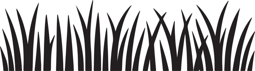 Grass and nature inspired barcode design in red and black made in the USA