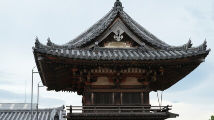 Fototapeta premium The classical architectures view located in the old temple of the Japan