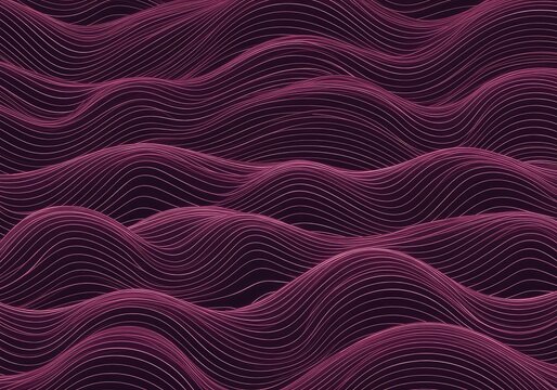 Abstract backdrop featuring a mesmerizing, seamless pattern of endless undulating lines creating a hypnotic sense of perpetual motion and flow ,line ,repetition ,design