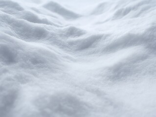 Fresh white snow creating soft winter texture background