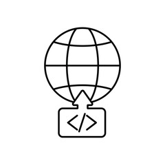 Icon a deployment, isolated against a clean background.