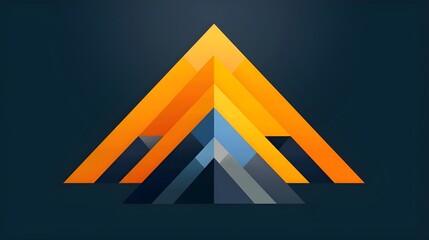 abstract triangle background