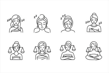 Vector file format text on clean white background digital asset