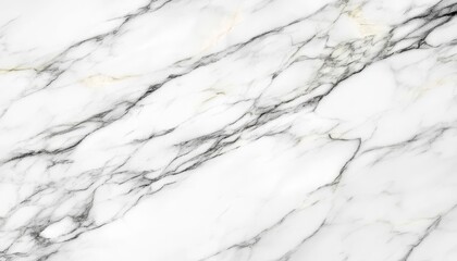 Stunning White Marble Texture Background with Elegant Natural Veining for Luxurious Design Projects