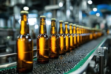 Manufacturing Beer Production Conveyor System