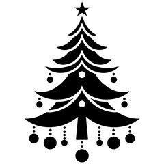 christmas tree vector
