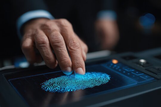 Corporate Authentication with Fingerprint Scan