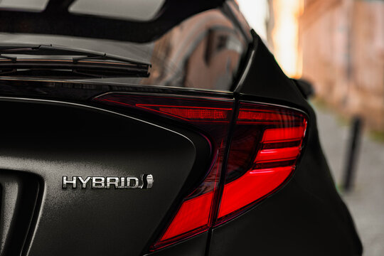 Closeup of Toyota C-HR Hybrid