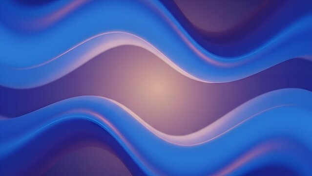 Abstract blue wave background