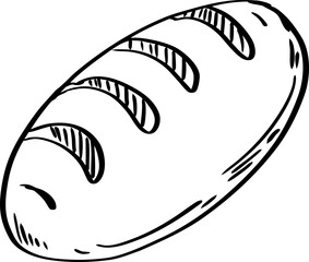 Sketch Loaf of Bread