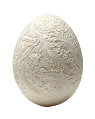 Ornate carved oval artifact with intricate swirling patterns