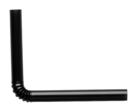 Industrial pipe fitting connection workshop product isolated on transparent background