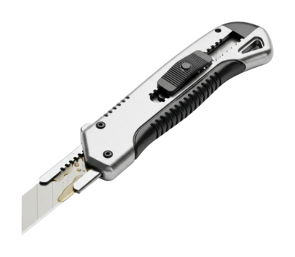 Cutting tools action workshop product industrial environment isolated on transparent background