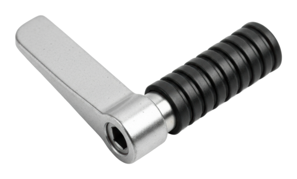 Lever mechanism workshop product industrial detail isolated on transparent background