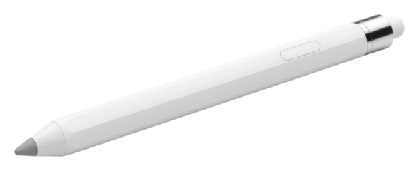 Drawing action with digital pen creative tool inspiration isolated on transparent background