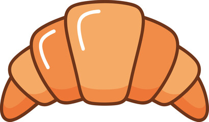 Freshly Baked Croissant Pastry