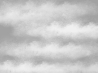 Dark Monochrome Abstract Smoke and Fog Horizontal Stripes Background