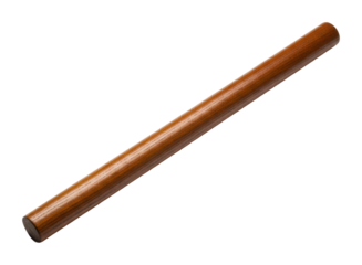 Crafting with a wooden rod workshop tutorial isolated on transparent background
