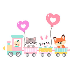 Naklejka premium Baby shower 