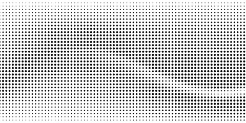 Black-white gradient halftone dots background. Pop art in vector illustration for your creative design © Dion