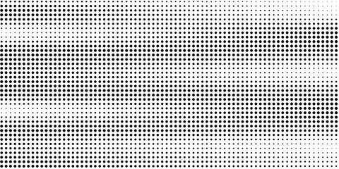 Black-white gradient halftone dots background. Pop art in vector illustration for your creative design © Dion