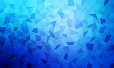 Fototapeta premium Abstract blue background with geometric shapes. Suitable for business, corporate, banner and backdrop.